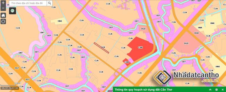 Bán 3,5 công đất thuộc phường Long Tuyền, Q. Bình Thủy, Cần Thơ.
