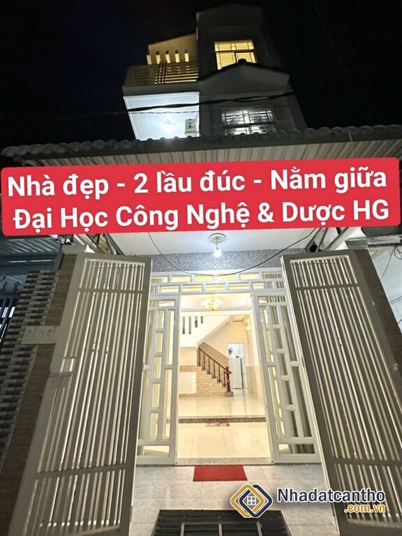 CG - Bán nhà Trệt 2 Lầu 57m2 - ĐC nhà: 3/4 - Đường Võ Trường Toản - An Hòa - Ninh Kiều - 2ty990