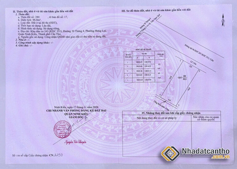 Nhà 2 lầu siêu rộng KDC 351 đường 30 tháng 4, Tân An, Cần Thơ