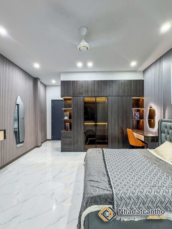 BÁN Nhà 2Lầu đúc, Mới đẹp + Full Nội Thất sang trọng (Mặt tiền - KDC 91B, vị trí đẹp)