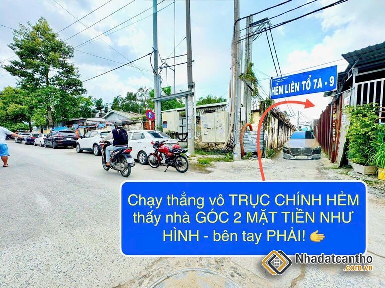 NHÀ 1T1L - GÓC 2 MẶT TIỀN Hẻm ( vừa ở & KDoanh dc). Vị trí rất sáng sủa, gần & đẹp