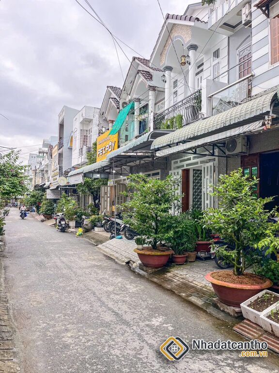 Bán nhà 1T1L đúc, MẶT TIỀN, kế chợ & Công viên An Khánh, sổ hoàn công đầy đủ