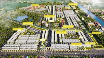 Thanh lý 2 lô liền kề cuối cùng cực vip đối diện công viên ven sông dự án DIC Victory City Hậu Giang.