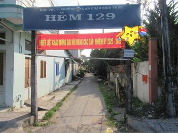 BÁN NỀN TRỤC CHÍNH HẺM 129 Đ.LÊ HỒNG PHONG 5.2X8M FULL ODT GIÁ 980 TRIỆU.????????