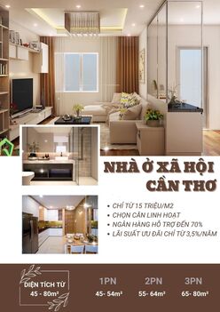 Giữ chổ nhà ở xã hội giá rẻ chỉ cần 10TR