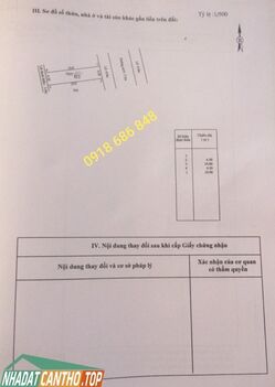 BÁN NỀN ĐƯỜNG SỐ 6 KHU DÂN CƯ THỚI NHỰT 2