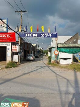Bán nền thổ cư 59 m2 hẻm 234 Hoàng Quốc Việt An Bình  Ninh Kiều Cần Thơ