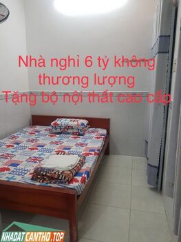Bán nhà nghỉ 11 phòng mặt tiền quốc lộ 1A đối diện trường đại học