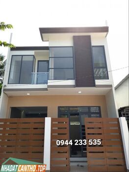 BÁN NHÀ TRỆT LẦU KIỂU BIỆT THỰ MINI