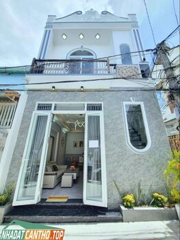 BÁN NHÀ TRỆT LẦU GÓC 3 MẶT TIỀN TRỤC NHÁNH HẺM 3-4