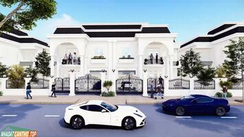 Biệt thự ven sông gần công viên với view siêu xịn xò