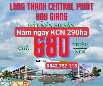 ĐẤT NỀN GIÁ TỐT GẦN KCN 290ha