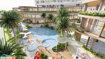 Đất nền ven sông đối diện công viên