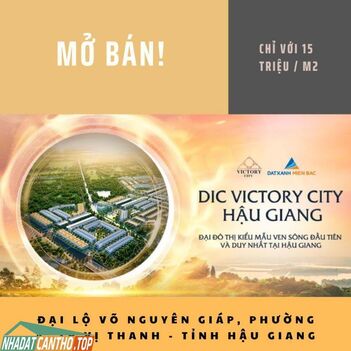 ??MỞ BÁN ĐỢT ĐẦU KHU ĐÔ THỊ DIC VICTORY CITY - NHẬN ĐẶT CHỖ ƯU TIÊN VỊ TRÍ ĐẸP??