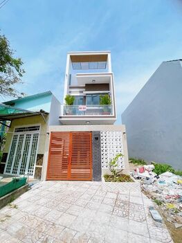 NHÀ TRỆT LẦU KHU TĐC MỸ KHÁNH - NGANG 4,5 DÀI 22