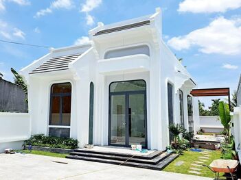 BÁN BIỆT THỰ NGHỈ DƯỠNG SÂN VƯỜN ĐANG HOÀN THIỆN - PHƯỜNG TRƯỜNG LẠC - Ô MÔN TP.CẦN THƠ