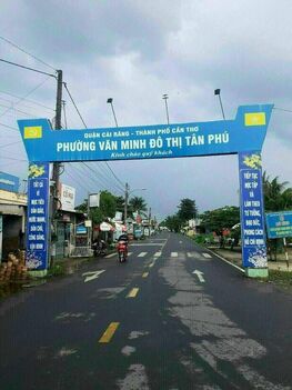 8-	Nền mặt  tiền Đường Chí Sinh – Lộ Giới 20m– Phường Tân Phú- Quận Cái Răng – TPCT