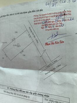 Đất nền hẻm 218 cần bán