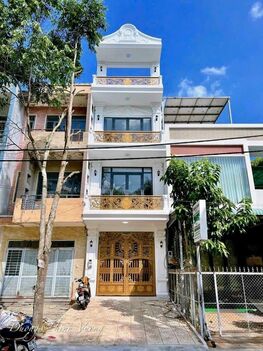 NHÀ 1 TRỆT 3 LẦU - MẶT TIỀN PHAN TRỌNG TUỆ - Q CÁI RĂNG