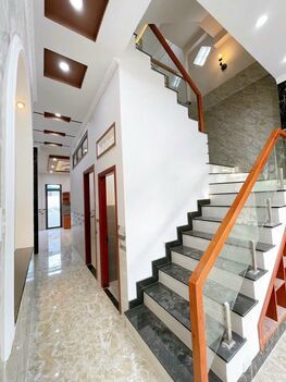 NHÀ LẦU ĐÚC 4 TẦNG - ĐƯỜNG D13 - KDC HỒNG LOAN - Q CÁI RĂNG