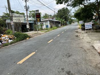 Nền giá rẻ ngay KCN trà nóc, lộ xe hơi 6m ra vào thông thoáng