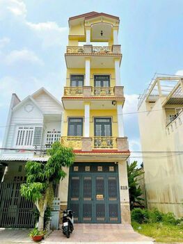 Bán nhà 1trệt 3lầu đúc, kiên cố, chắc chắn, mặt tiền khu An Khánh - Đối diện công viên Bờ kè thoáng mát