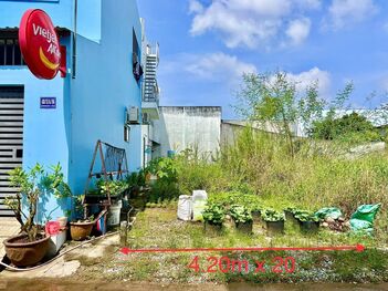 BÁN NỀN HẺM 48 HUỲNH PHAN HỘ GẦN CHỢ HỘI LỰC