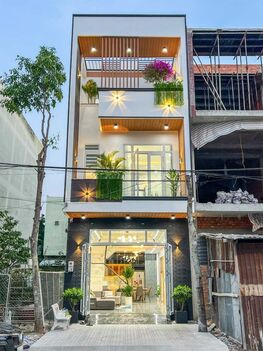 NHÀ MỚI 2 LẦU FULL NỘI THẤT 5X16 KDC HỒNG LOAN CÁCH TRẦN HOÀNG NA 80M GIÁ 5,85 TỶ(CÒN TL)