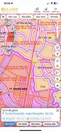 Nền 64m2 có thổ cư - Ngay cạnh bên DT917., TT. Phong Điền, TP Cần Thơ.