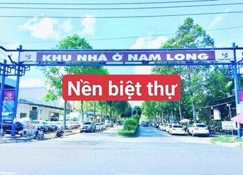 Bán nền biệt thự 210m2 sổ hồng khu Dân cư Nam Long