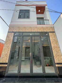 NHÀ ĐẸP MỚI XÂY ĐÃ HOÀN CÔNG - CÁCH CHỢ AN CƯ VÀI BƯỚC CHÂN