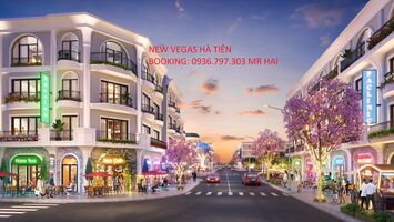 Shop House Mặt Tiền Kinh Doanh 300m2 Dự Án New Vegas view đẹp tại Tp Hà Tiên 6 tỷ 780