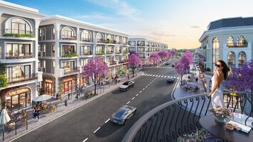 BÁN NHÀ PHỐ MT Kinh Doanh 5 X 15, 1 TRỆT 3 LẦU TP HÀ TIÊN  DỰ ÁN NEW VEGAS HÀ TIÊN 3 TỶ 8