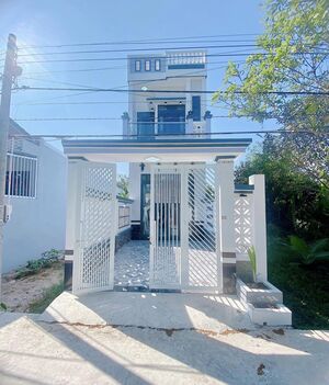 Bán nhà trệt lầu mới lộ ô tô cái răng cần thơ gần chợ cái chanh