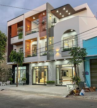 CẶP NHÀ TRỆT 2 LẦU KDC HỒNG LOAN - CĂN BÊN TRÁI