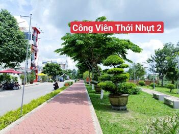 Bán nền Mặt tiền công viên Thới Nhựt 2 có hẻm hông