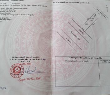 KDC Phú An: Bán cặp nền đường B2 giá 2 tỷ 390 triệu/ nền