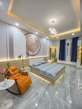 NHÀ TRỆT 2 LẦU MỚI 100% - FULL NỘI THẤT CAO CẤP - ĐƯỜNG D4-KDC HỒNG LOAN - CÁCH ĐƯỜNG TRẦN HOÀNG NA 100m