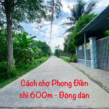 Nền Đẹp 1000m2 Có Thổ Cư, Nhơn Ái, Cách Chợ Phong Điền 600m.