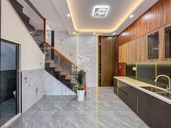 BÁN NHÀ 1T1L đúc mới, BỜ KÈ CÁI SƠN, FULL NỘI THẤT, khu gần Bánh Xèo 7 Tới