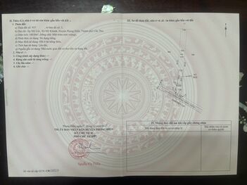 Bán 572m2 Đất, Lộ Ô Tô, Mỹ Khánh, Phong Điền, Cần Thơ.