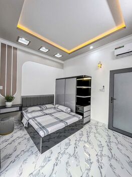 BÁN NHÀ 1T2L đúc MỚI - THIẾT KẾ HIỆN ĐẠI, Mặt Tiền, gần chợ An Khánh