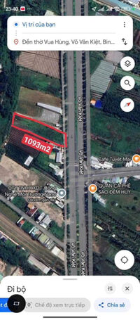 Bán Đất Mặt Tiền Võ Văn Kiệt Cần Thơ – Lô Đất 1.093m² Gần Stella Mega City, Giá Tốt Đầu Tư
