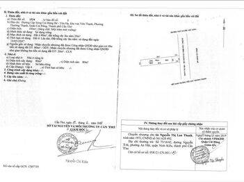 Bán nhà cấp 4 thổ cư hoàn công ngay mặt tiền đường Hàng Gòn (cặp sông Cái Răng Bé)