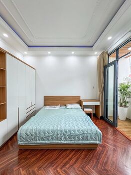 Bán nhà MẶT TIỀN, 1T3L đúc, sổ hoàn công, gần cầu Gạch Ngỗng (Mậu Thân)