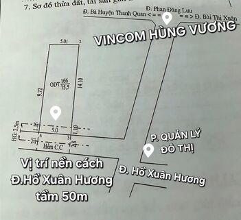 BÁN NỀN Diện Tích ĐẸP NGAY TRUNG TÂM NINH KIỀU. Hẻm 67 Phan Đăng Lưu (5m x 15m)