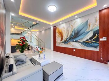 Bán Nhà 1T1L đúc mới, có SÂN VƯỜN sau nhà. MT Đường B9 KDC Phú An