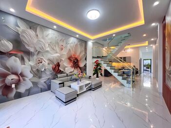 Bán Nhà 1T1L đúc mới, có SÂN VƯỜN sau nhà. MT Đường B9 KDC Phú An