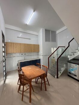 BÁN NHÀ 1T1L, TRỤC CHÍNH HẺM, P. AN CƯ (H107 HVThụ). Sổ hoàn công đầy đủ