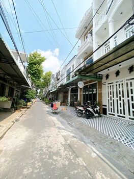 BÁN NHÀ 1T1L đúc, Mặt Tiền (KDC Thới Nhựt 1). Gần chợ An Khánh